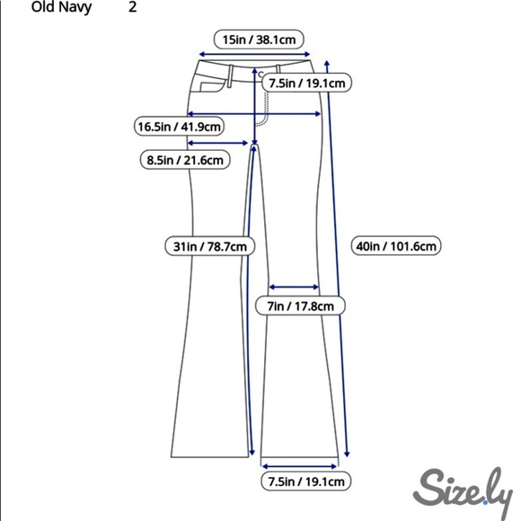 Old Navy The Diva Bootcut Distressed Faded Women’s Jeans 2 - Picture 8 of 8